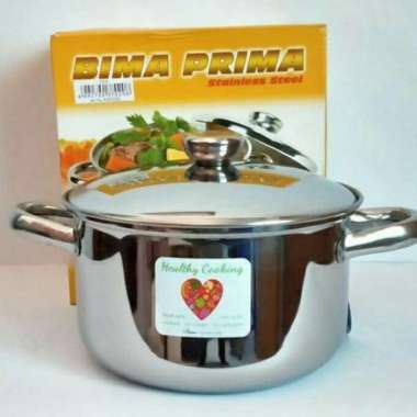panci 18cm bima / sauce pot 18cm bima kap 25 L ORIGINAL 100 % Multicolor