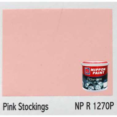 Cat Tembok Interior Nippon Flawless 2.5 ltr Pink Stockings