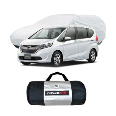 FUSION R Sarung Mobil Honda Freed Putih WATERPROOF Tasla Korean Import [ Cover Mobil Honda Freed ] -