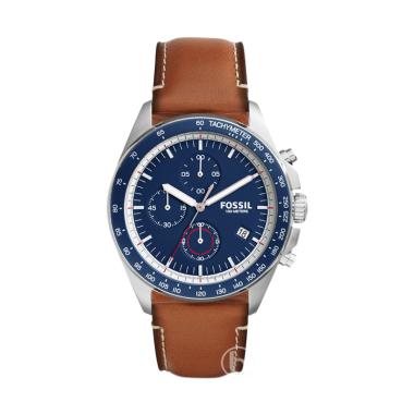 Fossil CH3039 Sport 54 Chronograph Jam Tangan Pria [Original] Brown Blue
