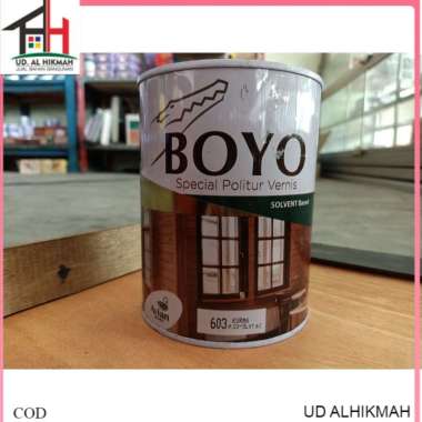 Boyo Politur Vernis/ Warna 1liter/ Plitur kayu Avian Brand 1 kg 600 jati