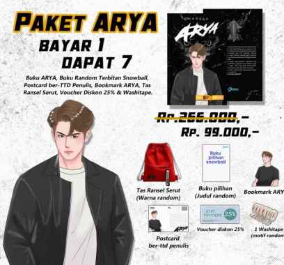 Paket Arya Novel Arya Fiksi Remaja Romance