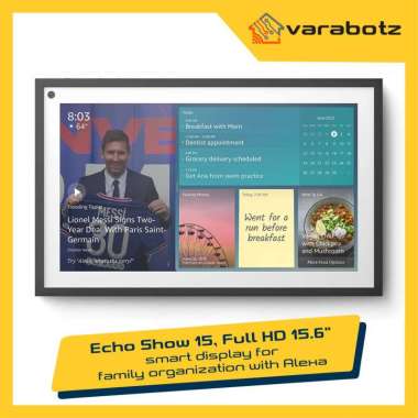 Echo Show 15 Full HD 15.6" Smart display with Alexa