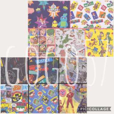 Kertas Kado Lucu Untuk Hadiah - Motif Cowo