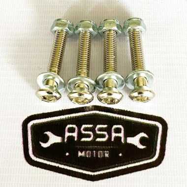Baut Gear Panjang M8x40 Gold