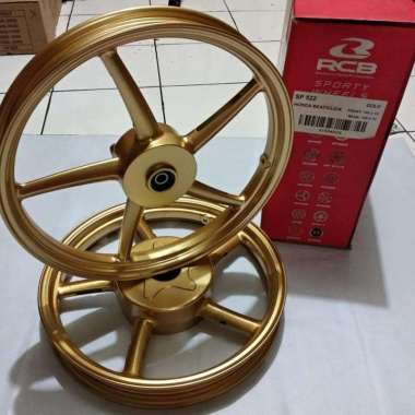 VELG RACING BOY SP522 BEAT KARBU /BEAT FI /SCOOPY /VARIO 110 Gold