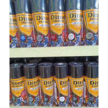 DITON Premium SOLID COLORS Pilok Pilox Cat Semprot DITON Warna Solid (Black White Silver Gold Grey B