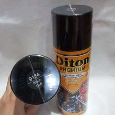 DITON Premium SOLID COLORS Pilok Pilox Cat Semprot DITON Warna Solid (Black White Silver Gold Grey B
