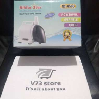 NS 9500 NIKITA STAR SUBMERSIBLE PUMP POMPA AIR AQUARIUM