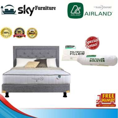 Airland Chiropedic Zen Springbed Fullset ( Kasur + Divan + Sandaran ) 120 x 200