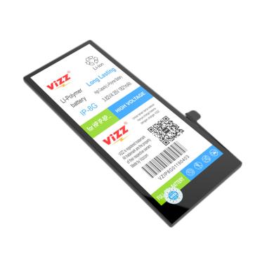 Vizz Double Power Baterai  iPhone 8G [Original]