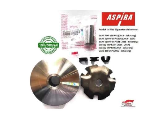 ASPIRA BOSH PIECE SLIDE TUTUP RUMAH ROLLER BEAT POP STREET SCOOPY VARIO 110 FI ESP h2 2211b k44 1100