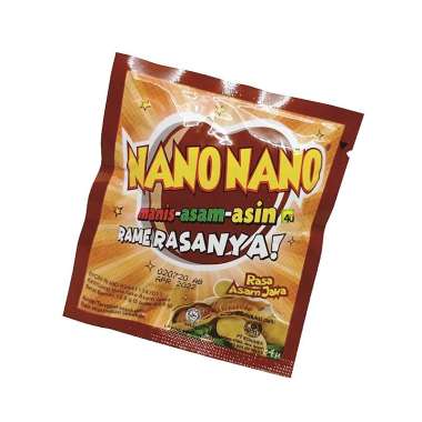 Nano Nano - Permen Manis Asem Asin - 1 SACHET Isi 5 butir ASEM JAWA