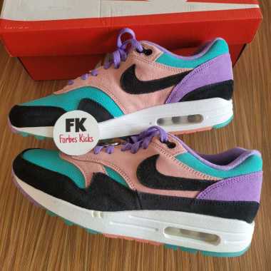 Nike Air Max 1 Have A Nike Day || parra curry patta blue black white