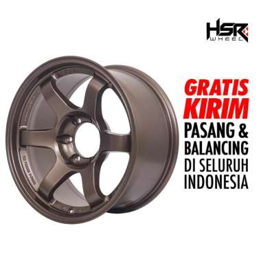 Velg mobil ring 18 HSR TOKYO 10426 H6X139,7 ET0 SMBRZ Semi Matt Bronze