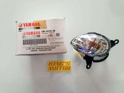 Lampu Sen, Sein Fino Karbu Depan Kiri Asli Yamaha - Chrome