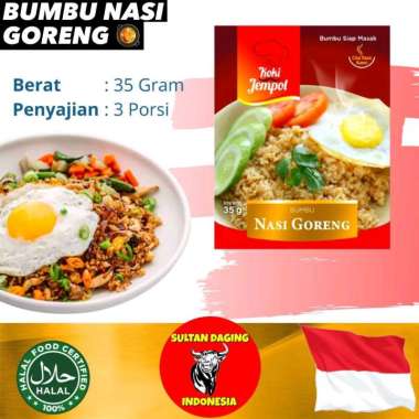 BUMBU NASI GORENG PADANG 35 GRAM KOKI JEMPOL/ BUMBU NASI GORENG SEAFOOD/ BUMBU NASGOR GORENG/ BUMBU