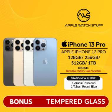 Promo Apple iPhone 13 Pro 128GB Garansi 