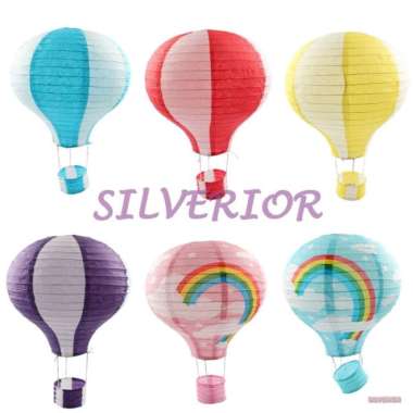 Lampion Lentera Gantung Balon Udara Hot Air Balloon Besar