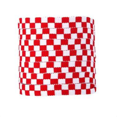 Tali sepatu vans catur kotak Red