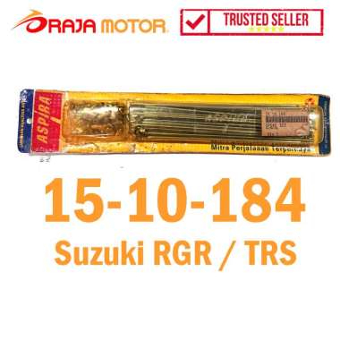 Aspira Ruji Jari-Jari Roda Velg Depan Suzuki RGR / TRS 15-10-184 - Silver Silver