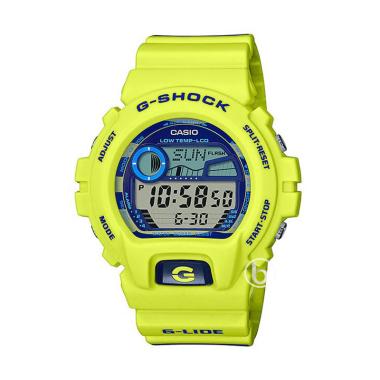 CASIO G-Shock G-Lide Sea Snake Jam Tangan Pria [GLX-6900SS/ Original] Yellow Blue