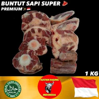BUNTUT SAPI SUPER 1 KG PREMIUM LOKAL/ BUNTUT SAPI LOKAL OXTAIL 1KG/ BUNTUT SAPI 1 KG/ BUNTUT SAPI 1