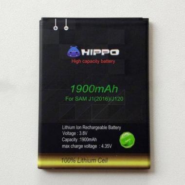 HIPPO Baterai Handphone for Samsung J1 2016 or J120 [1900 mAh]