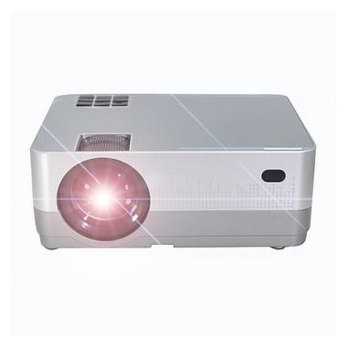 OEM HQ3 2500 Lumens WiFi and Mirroring Function LED Multimedia Projector SILVER