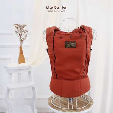 CUDDLE ME LITE CARRIER GENDONGAN SSC CUDDLEME MSHAPE ERGONOMIS TERACOTA SOLID