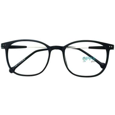 Oppa Glasses OPPA OP33 FBL Korea Frame Bulat Kacamata Unisex - Black