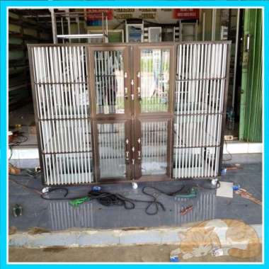 Kandang Kucing Tingkat 2 - Kandang Hewan 4 Kamar Bahan Alumunium Murah