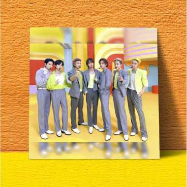 Poster BTS Pictures Permission to Dance Kpop Korean Pop Boyband Band Kado Hadiah Dekorasi Murah