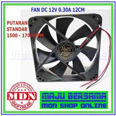 Fan Dc 12V 0.30A 12Cm - Kipas Dc 12V 0.30A
