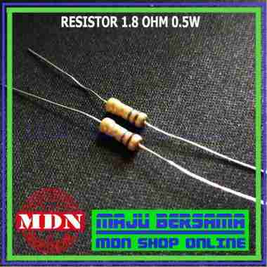 Resistor 1.8 Ohm 0.5W