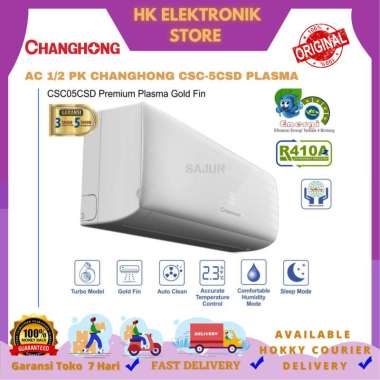 AC 1/2 PK CHANGHONG CSC-05CSD PREMIUM PLASMA GOLD FIN [PROMO]