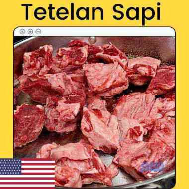 Tetelan Sapi US Shortplate 500 Gram Import US / Tetelan Sapi Segar / Tetelan Daging Sapi / Trimming