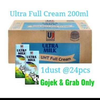 Susu Ultra 200 Ml 1 Dus Fullcream