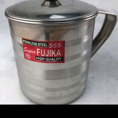 MUG STAINLESS SUPER FUJIKA 555 / GELAS STAINLESS