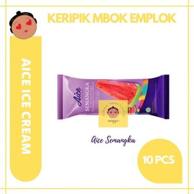 AICE ICE CREAM ES KRIM SEMANGKA 65 GR - 10 PCS