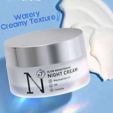 Premiere Beaute Niacinamide Centella Cream Luminous White Glow Brightening Night Cream 30g BPOM Krim