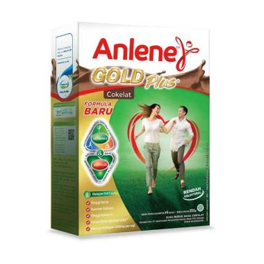 Promo Harga Anlene Gold Plus Susu High Calcium Cokelat 250 gr - Blibli