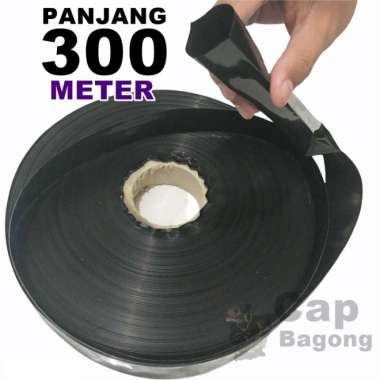 Selang Drip irigasi 5 Mikron Panjang 300 Meter x 4 cm 3/4 dim 1/2 in