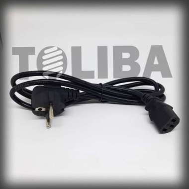 kabel power cpu pc komputer monitor listrik / kabel magic com lubang 3