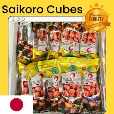 Wagyu Saikoro Cubes 500gr Premium Import Jepang / Wagyu Beef Kotak / Daging Saikoro