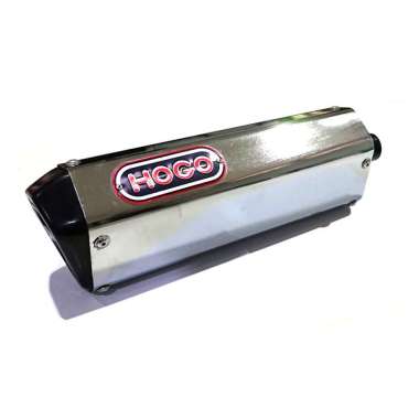 Hogo Knalpot Racing Motor Bebek / Matic Alien Black Silincer Only Alien Black