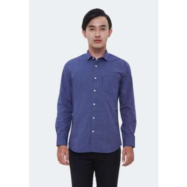 MANZONE kemeja lengan panjang BARLOW-NAVI M