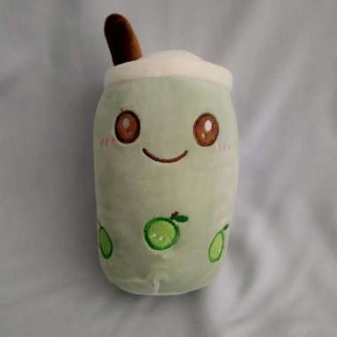 Boneka Bubble Tea Boba Milk Tea Hijau