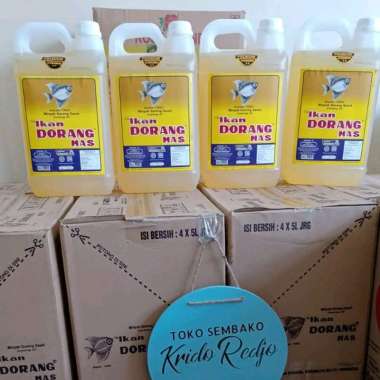 Minyak Ikan Dorang Mas 5L
