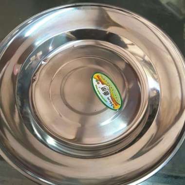 piring besi/ piring seng/piring anti pecah/ piring 555 diameter 24cm